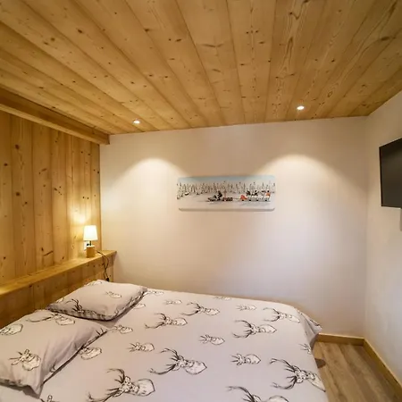 Gite Balneo Au Coeur Des Alpes Taninges Exterior photo